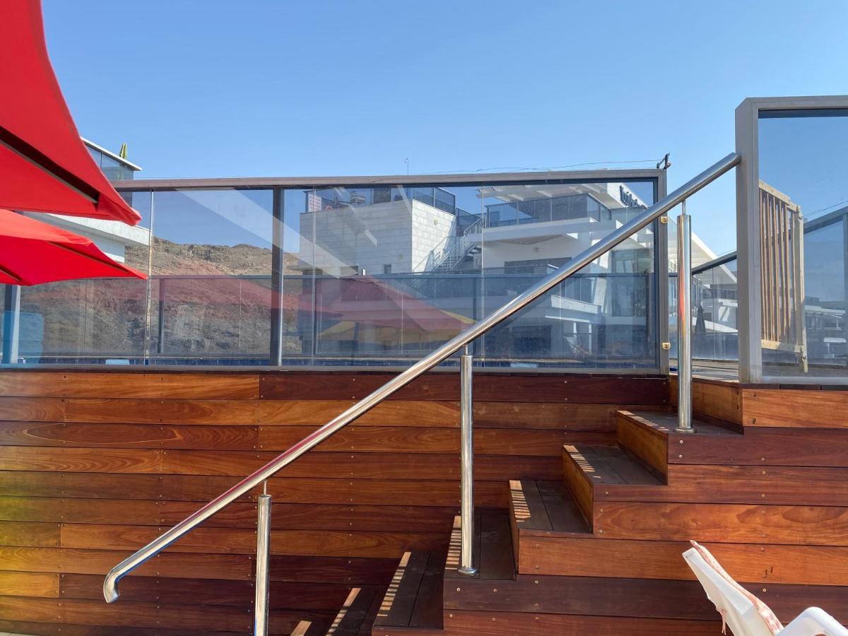 Apartamento Stunning Penthouse With Sea Views And Private Heated Pool Eilat Exterior foto